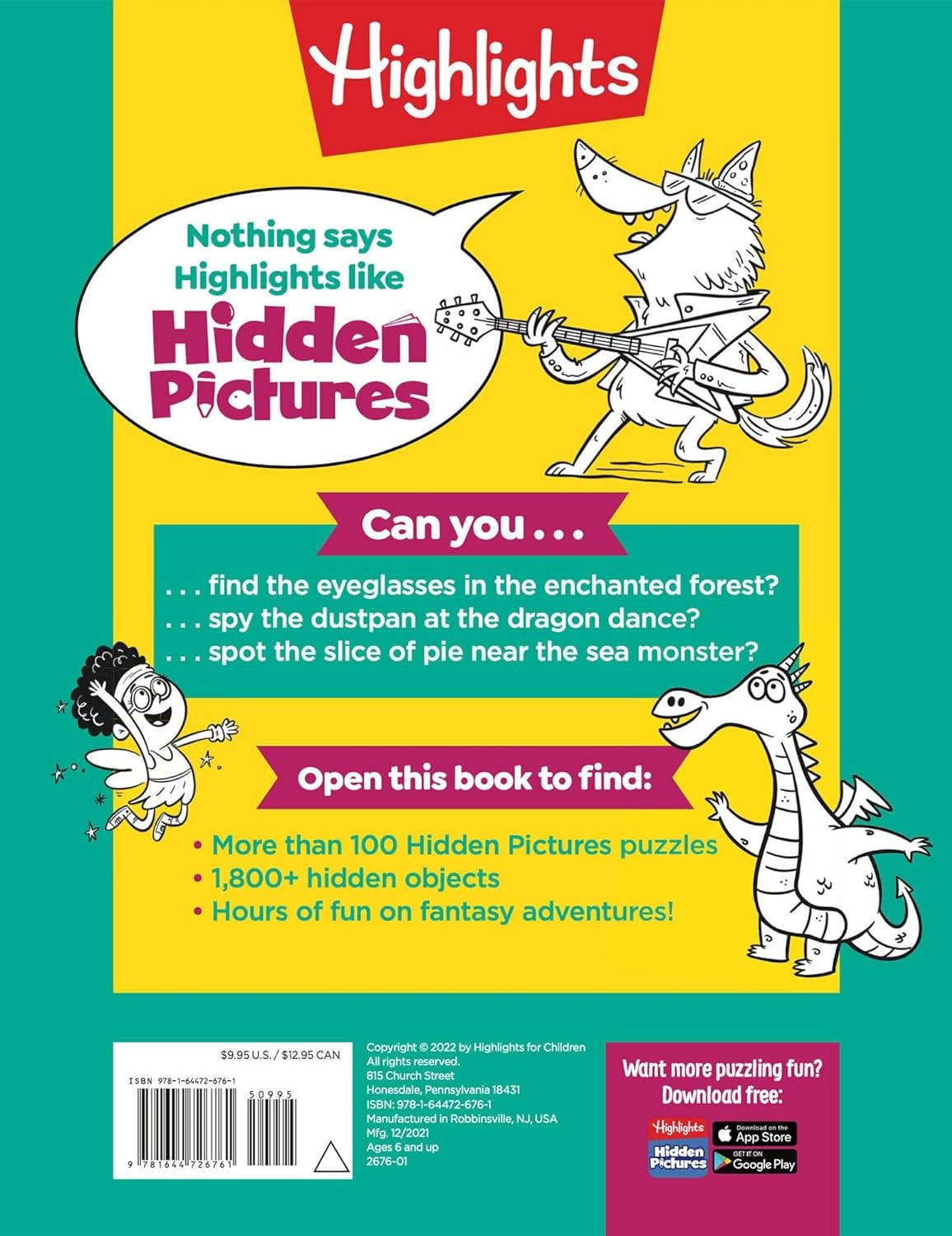 Highlights for Children - Enchanted Fantasy Puzzles