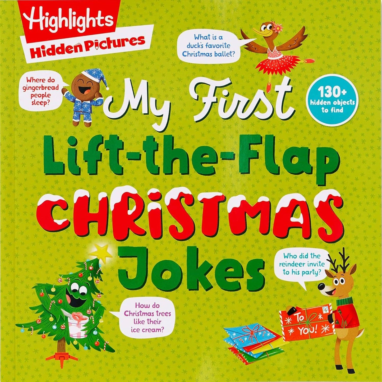 Highlights for Children - Hidden Pictures My First Lift-The-Flap Christmas Jokes