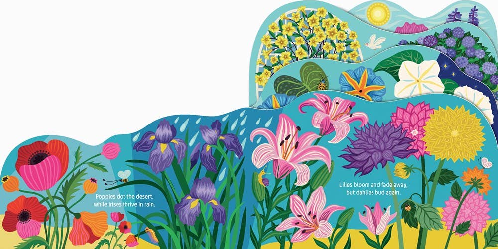 Gibbs Smith - Grow Your Own Way: Flower Board Book