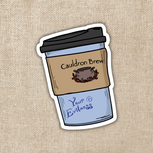 Cauldron Brew Sticker | Asst to the Villain