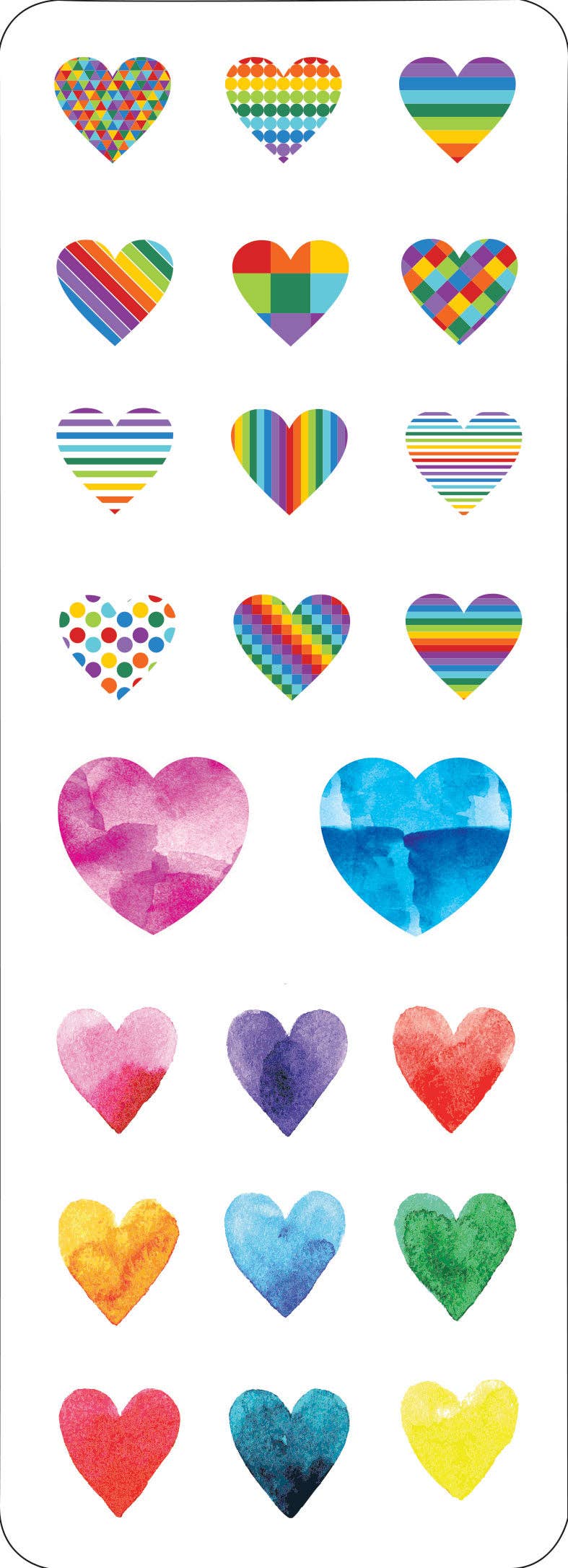Peter Pauper Press - Hearts Sticker Set