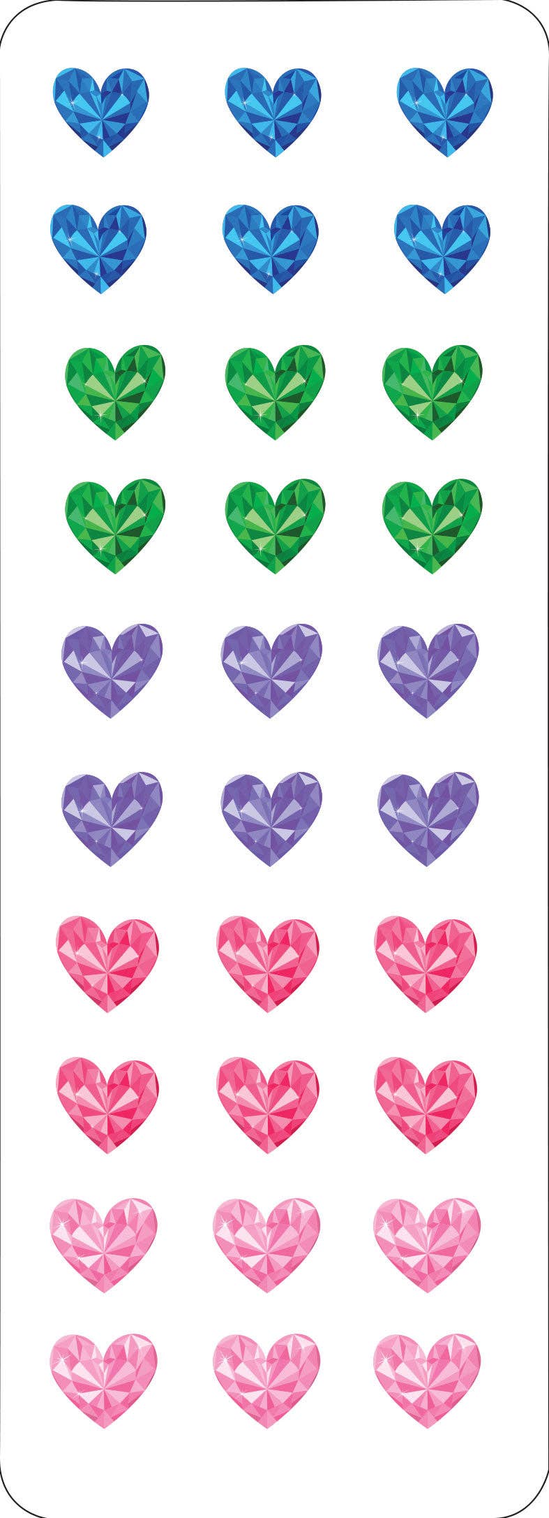 Peter Pauper Press - Hearts Sticker Set