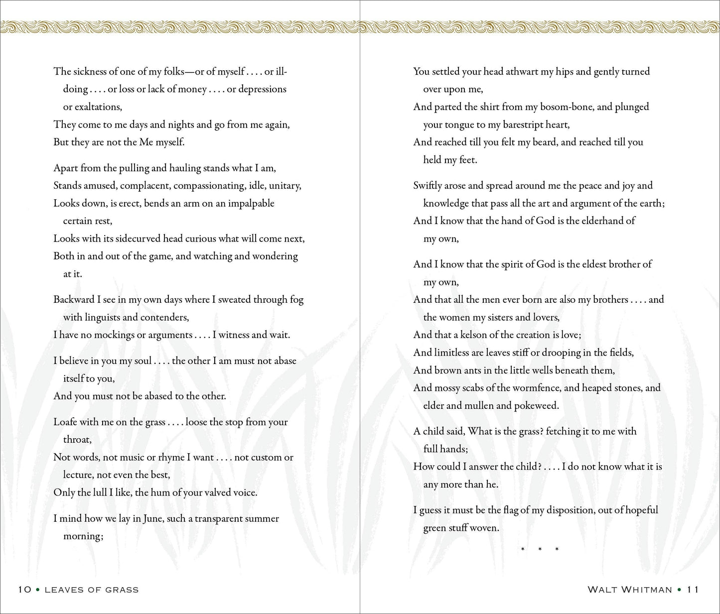 Leaves of Grass