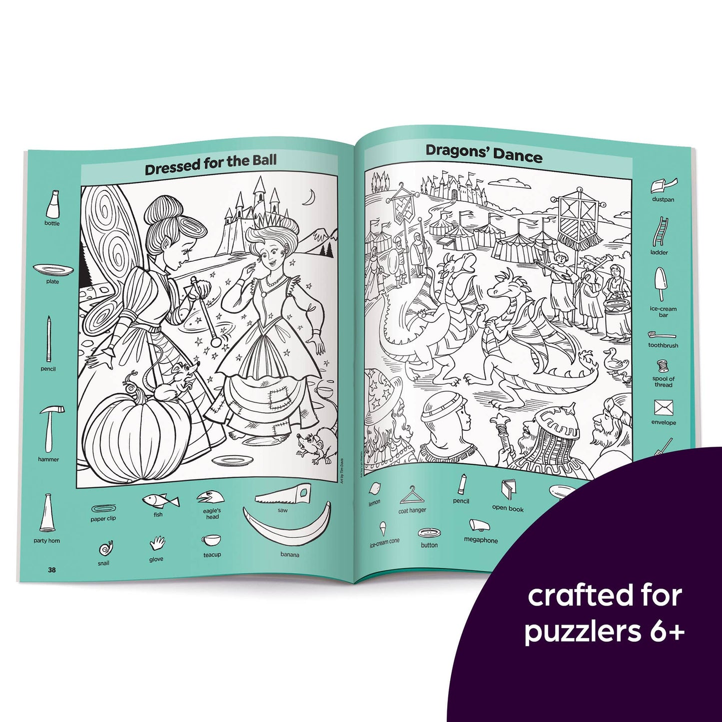 Highlights for Children - Enchanted Fantasy Puzzles