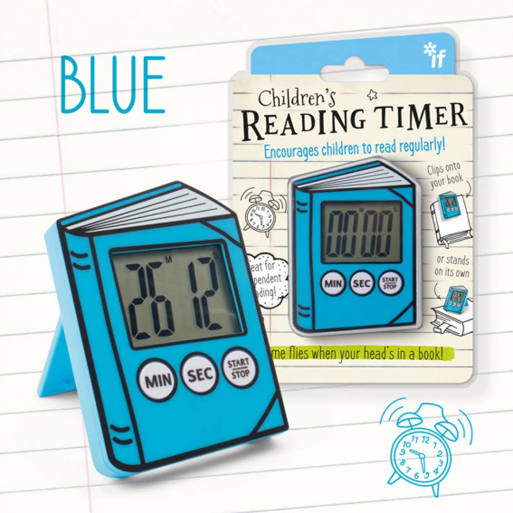 if USA - Children's Reading Timer: Blue
