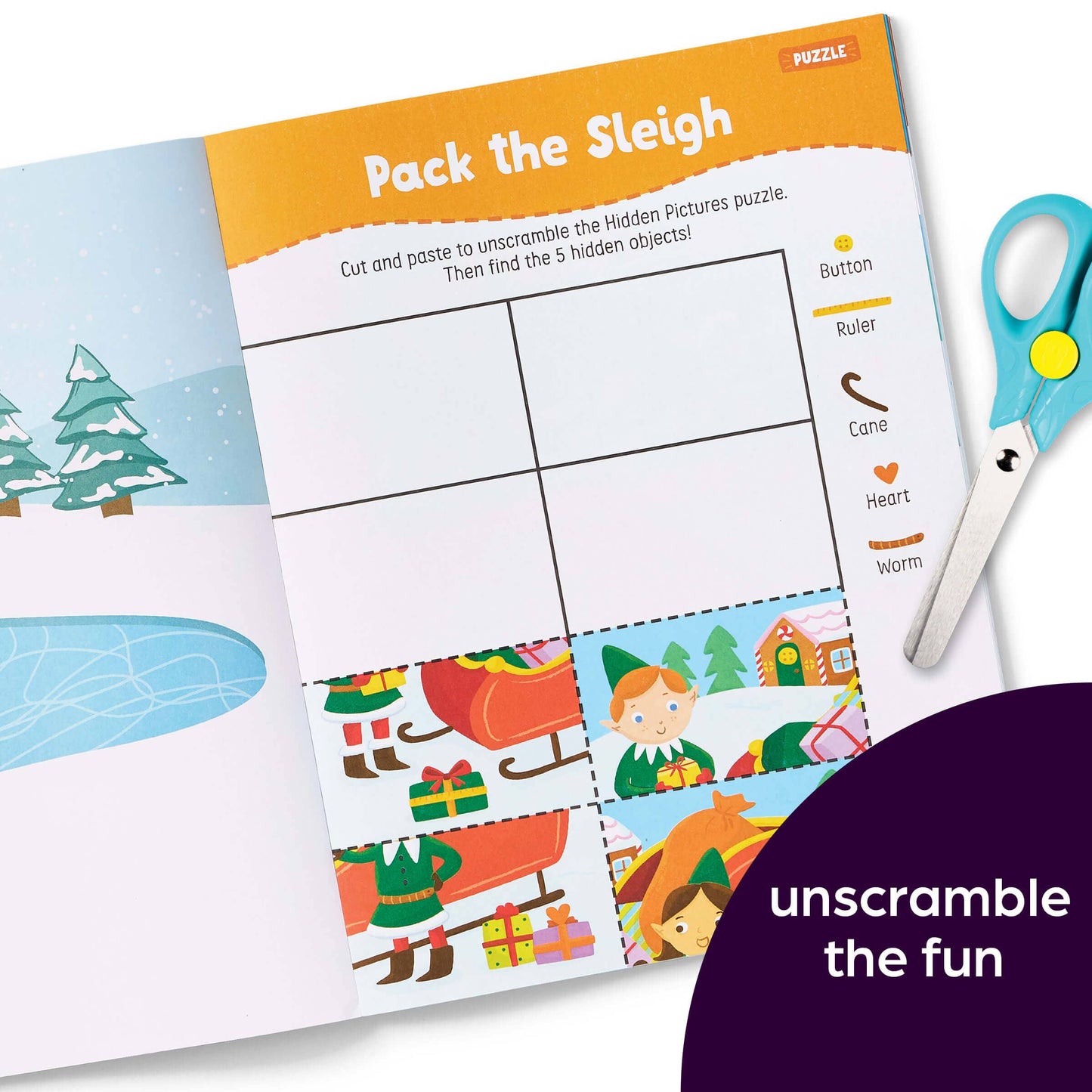 Highlights for Children - Cut, Paste, and Create Christmas