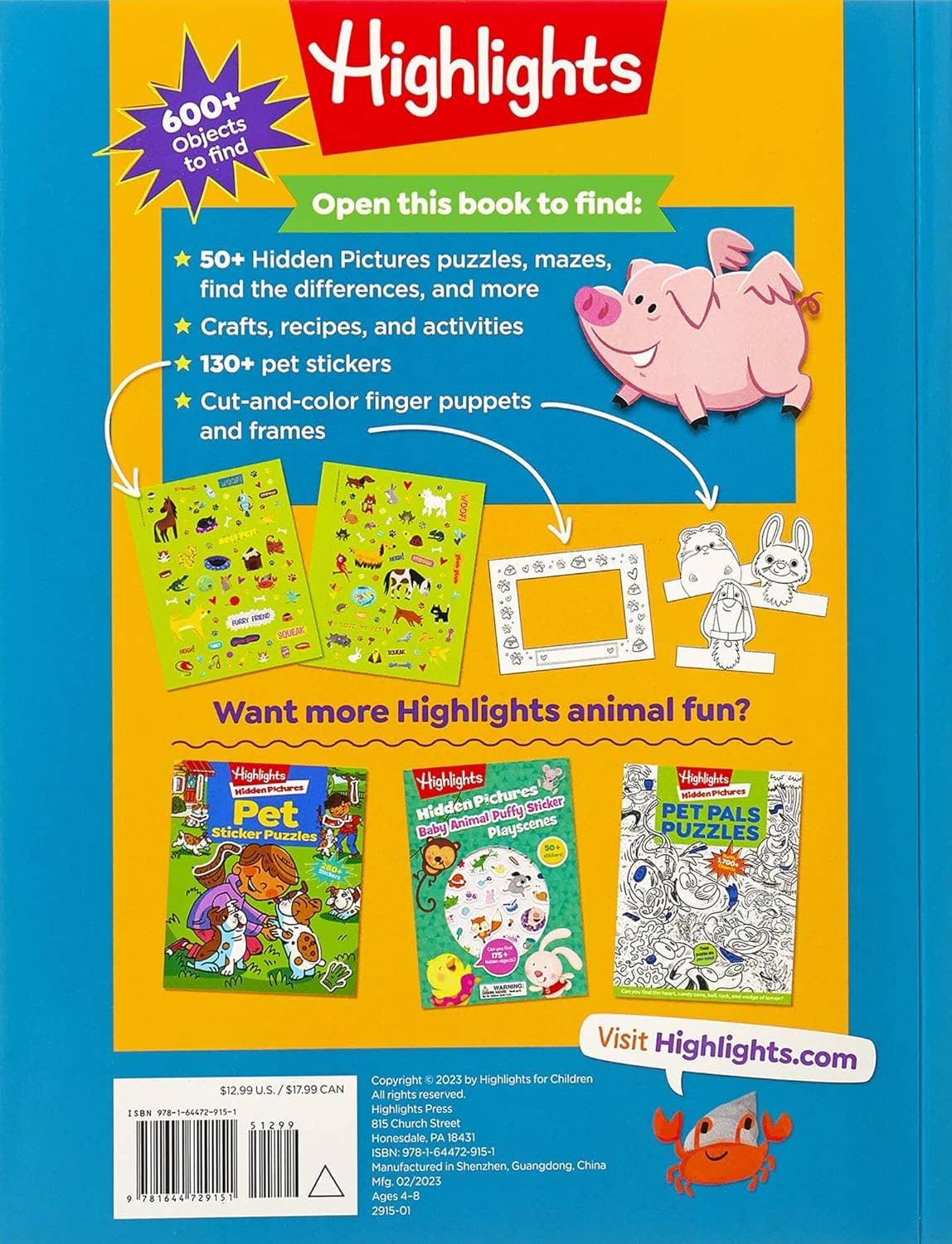Highlights for Children - Pet Puzzles Deluxe