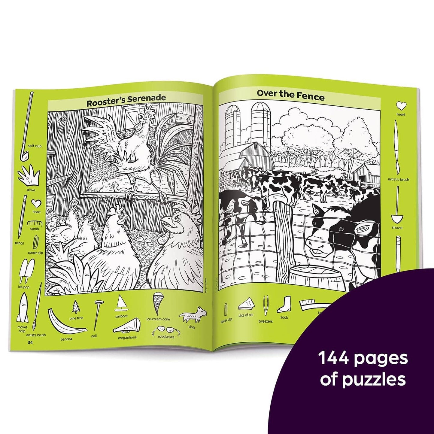 Highlights for Children - Farm Puzzles