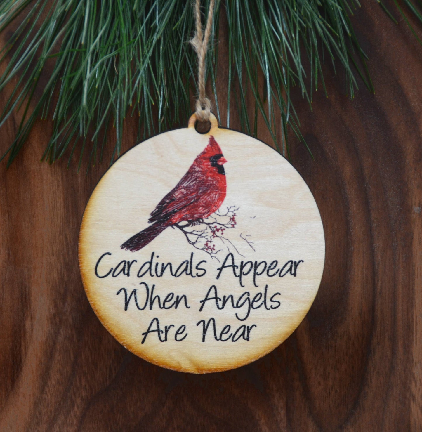 Cardinals Appear When Angels Are Near