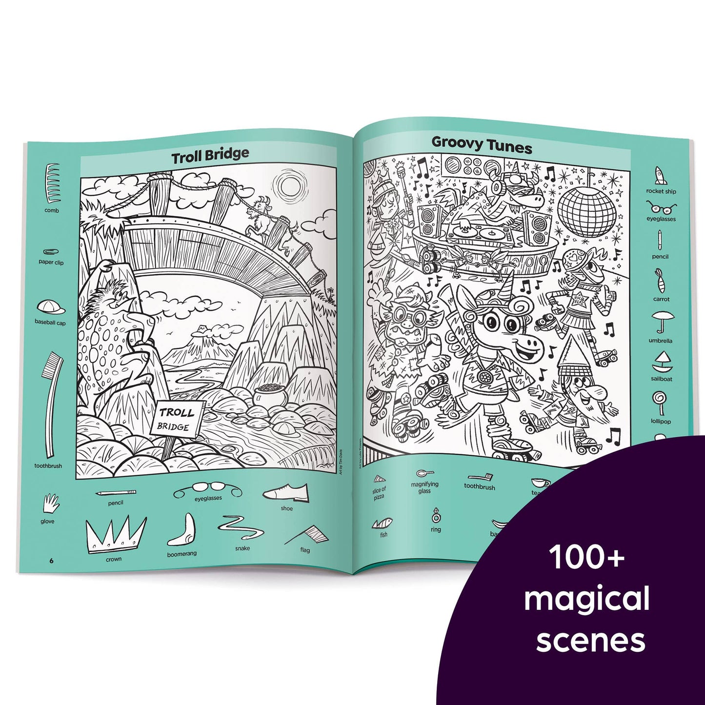 Highlights for Children - Enchanted Fantasy Puzzles