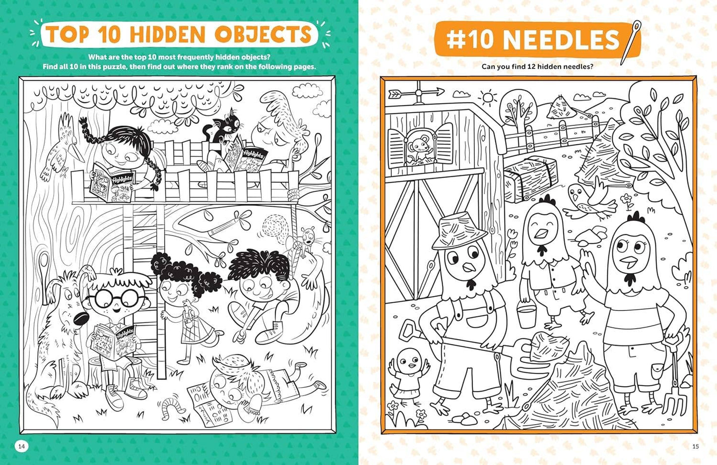 Highlights for Children - Best Hidden Pictures Puzzles Ever