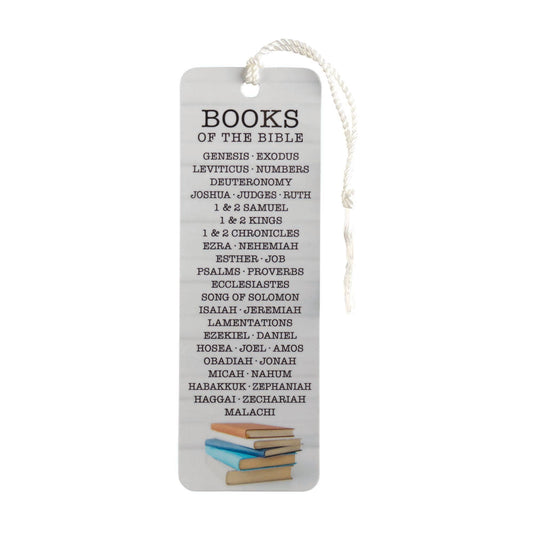 Books Of The Bible Tassel Bookmark
