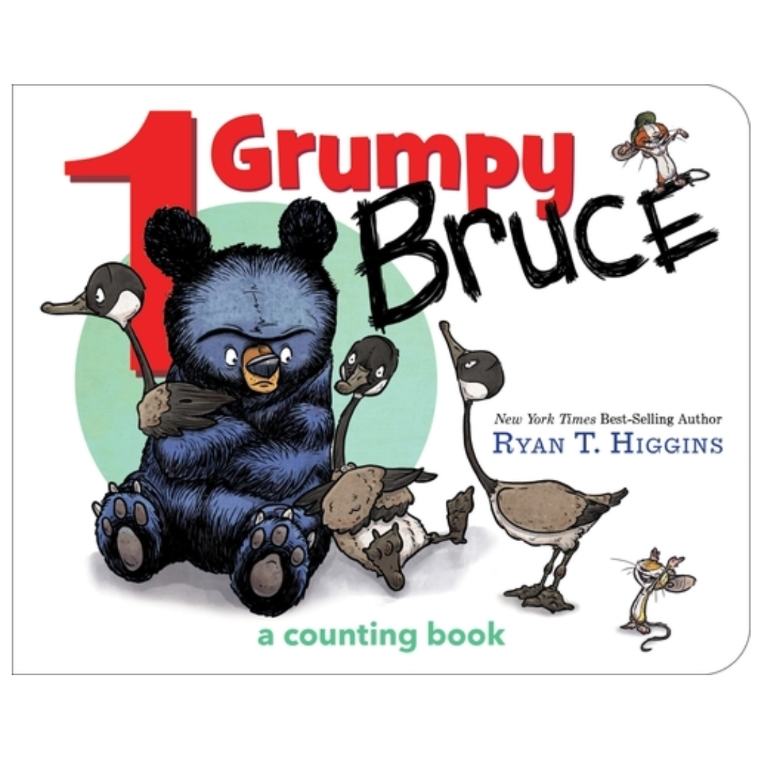 1 Grumpy Bruce-A Mother Bruce Book: A Counting Board Book