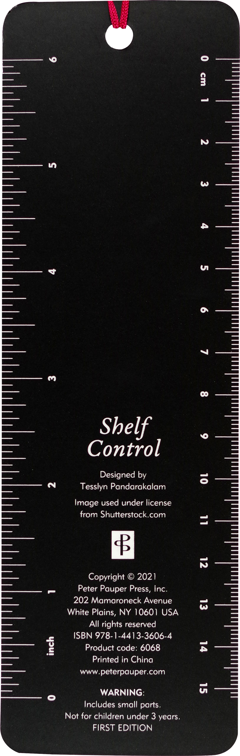 Peter Pauper Press - Shelf Control Beaded Bookmark