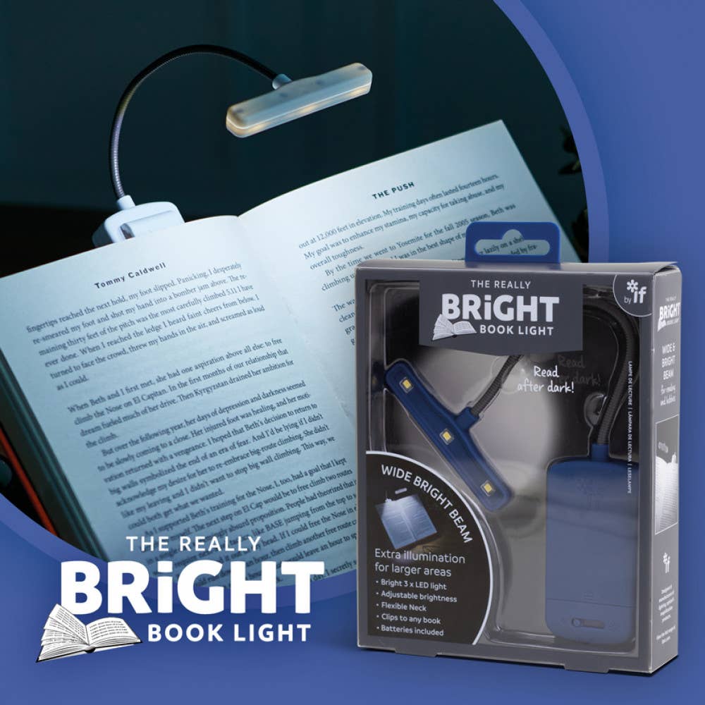 if USA - The Really Bright Book Light: Light Gray