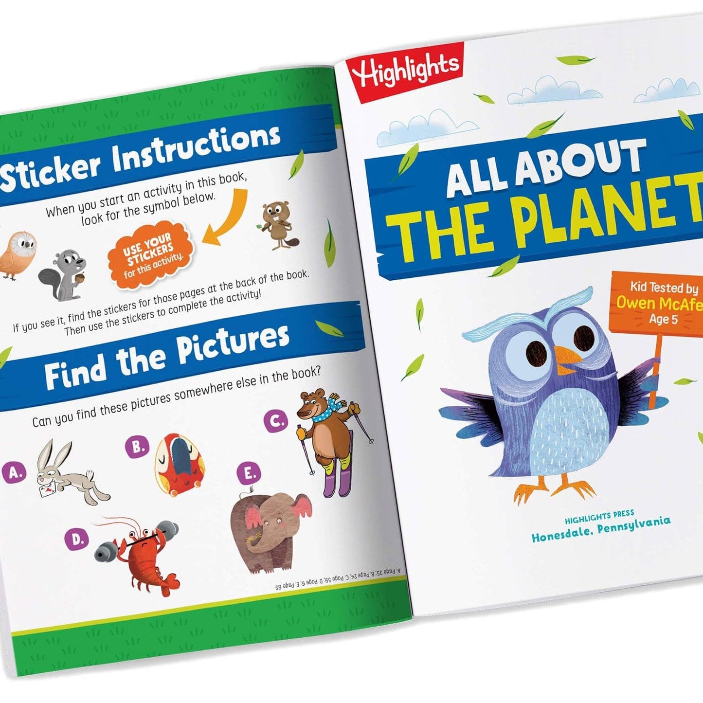 Highlights for Children - All About the Planet
