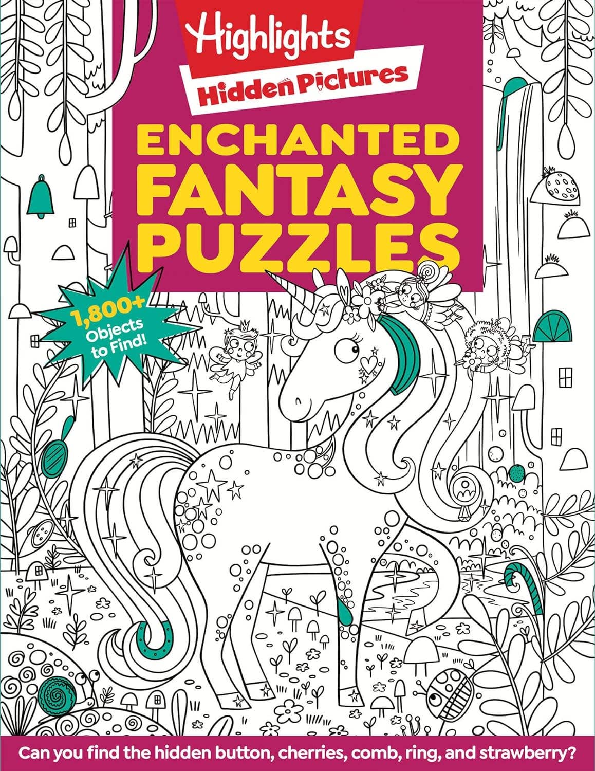Highlights for Children - Enchanted Fantasy Puzzles