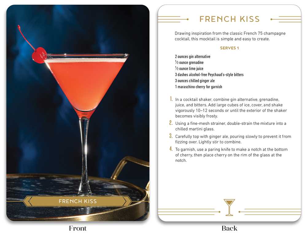 Make It a Mocktail Recipe Deck