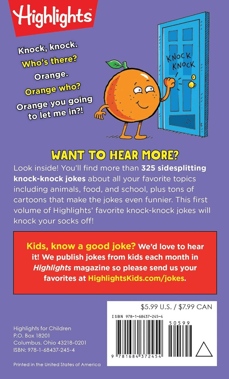 Highlights for Children - Best Kids' Knock-Knock Jokes Ever! Volume 1