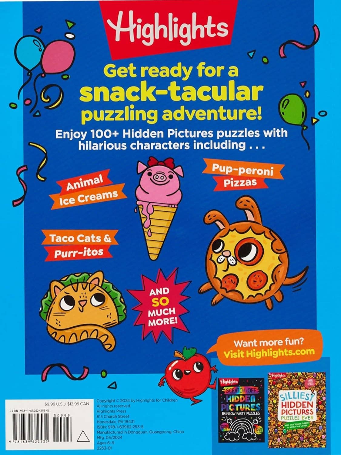 Highlights for Children - Funny Food Puzzles