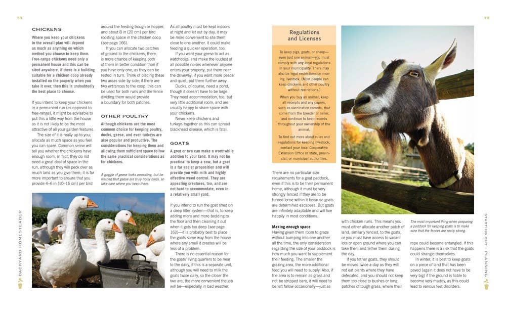 Gibbs Smith - Backyard Homesteader: How to Save Water, Keep Bees, Eat from