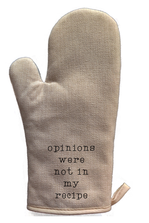 Familiar Goods - Opinions - Oven Mitt