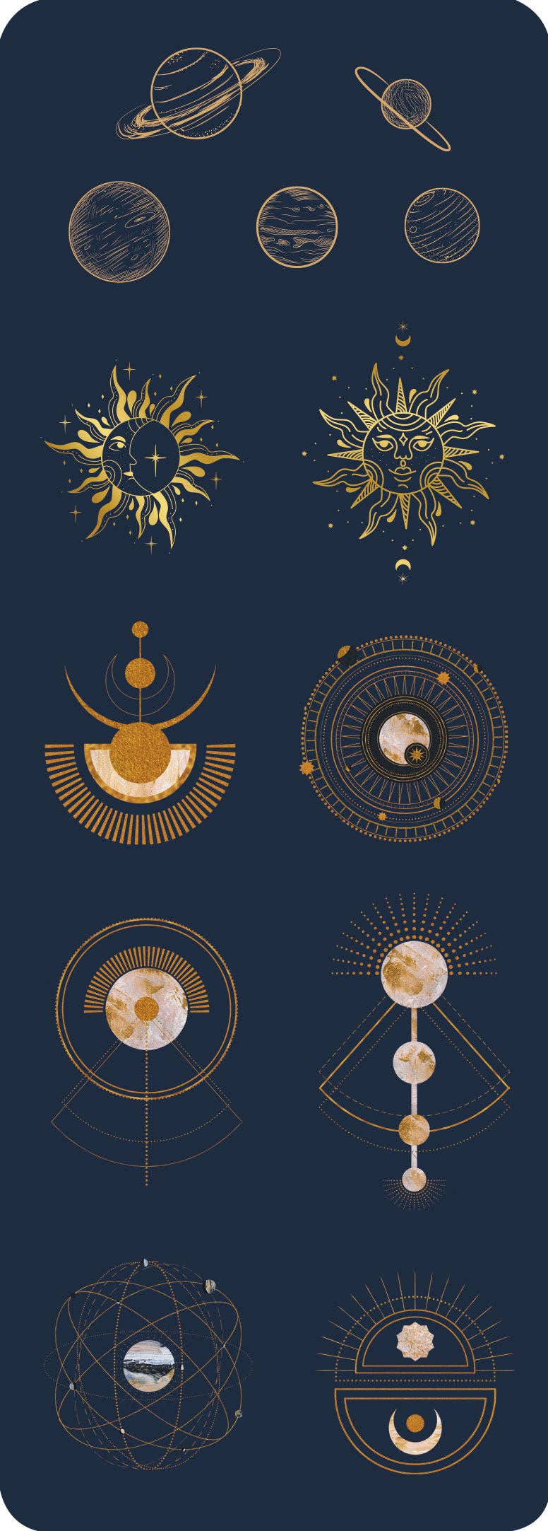 Peter Pauper Press - Celestial Sticker Set