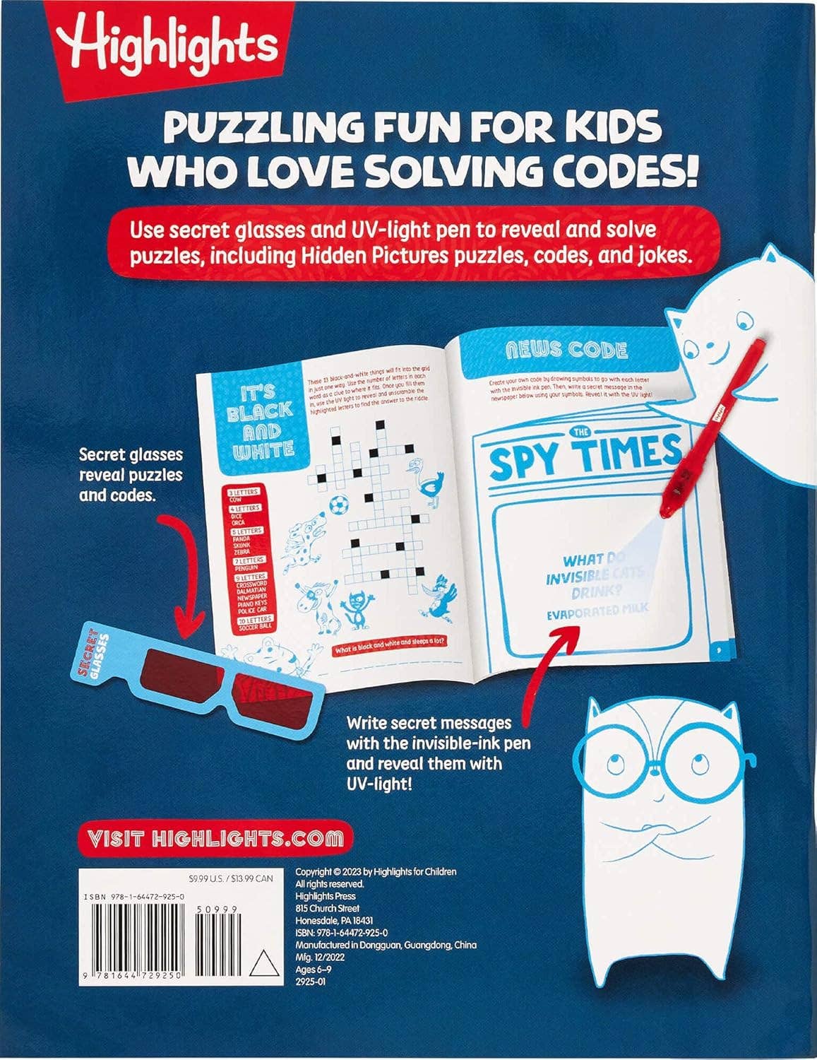 Highlights for Children - Secret Puzzle Fun