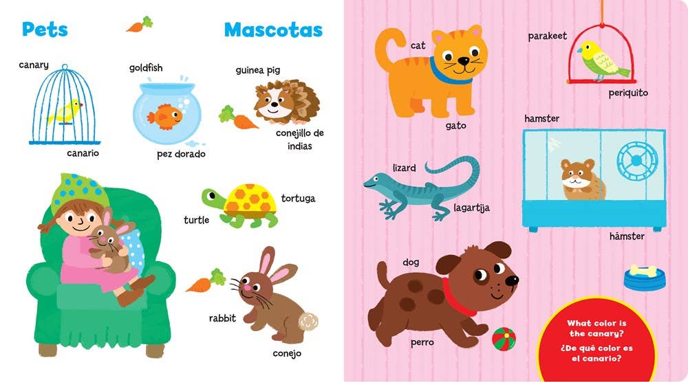 Gibbs Smith - 101 Animal Words/Nombres de Animales: A Bilingual Board Book