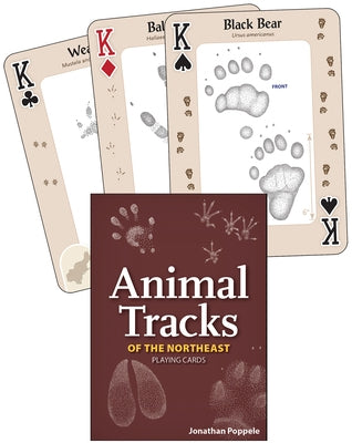 Animal Tracks of the Northeast Playing Cards by Poppele, Jonathan