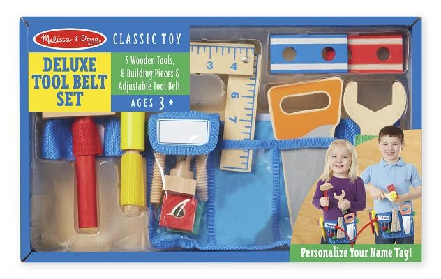 Deluxe Tool Belt Set by Melissa & Doug