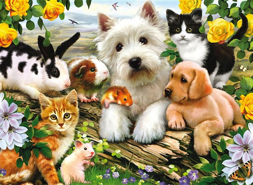 Happy Animal Buddies 300 PC Puzzle by Ravensburger