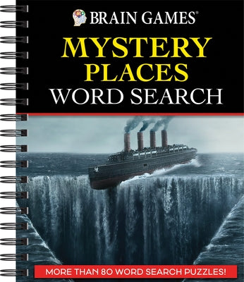 Brain Games - Mystery Places Word Search: More Than 80 Word Search Puzzles! by Publications International Ltd