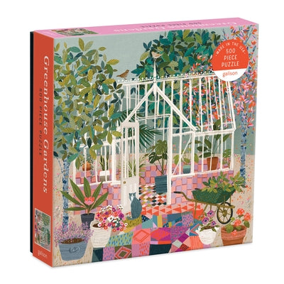 Greenhouse Gardens 500 Piece Puzzle by Galison