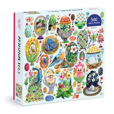 Artisanal Eggs 500 Piece Puzzle by Galison