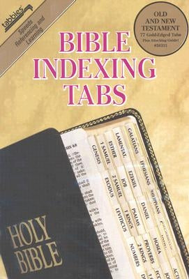 Bible Tab-Protestant-Gld: Classic Gold-Edged Bible Tabs by Tabbies