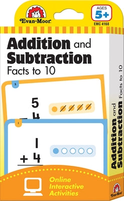 Flashcards: Beginning Addition and Subtraction Facts to 10 by Evan-Moor Corporation