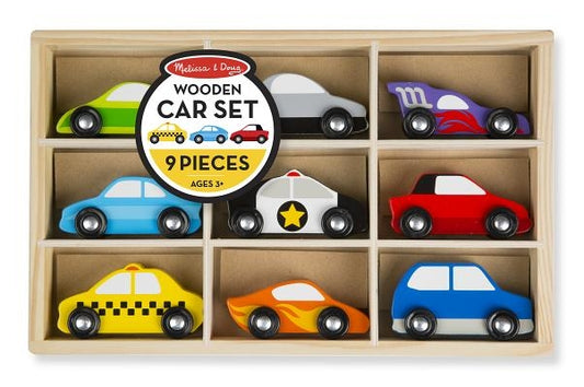 Wooden Cars Set by Melissa & Doug