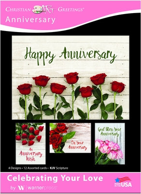 Boxed Cards - Anniversary - Celebrating Your Love by Warner Press