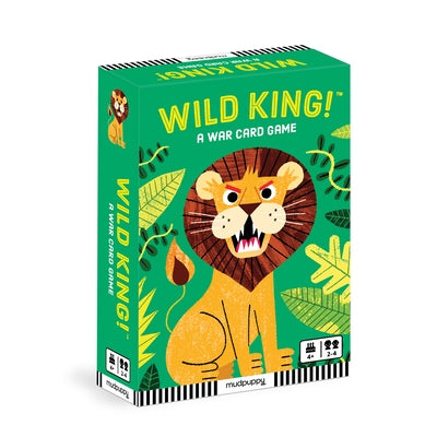 Wild King! Card Game by Mudpuppy, Illustrated By Rob Hodgson