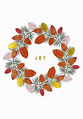 Boughs of Joy Small Boxed Holiday Cards (20 Cards, 21 Self-Sealing Envelopes) [With Envelope] by Yafai, Hilary