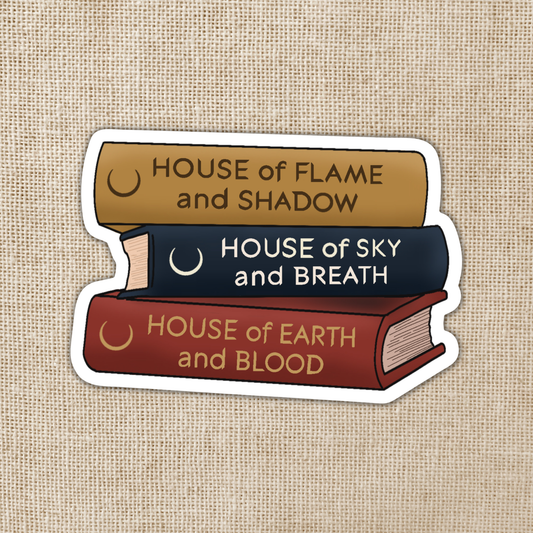 Wildly Enough - Crescent City Series Stack Sticker | Sarah J. Maas
