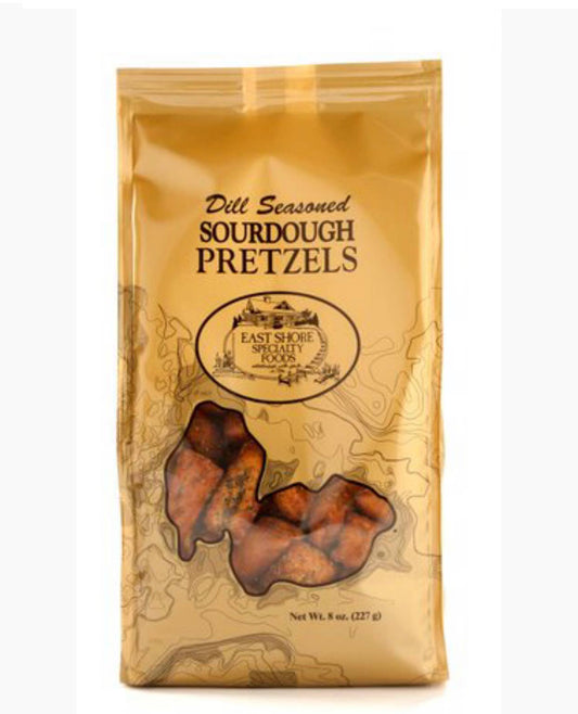 East Shore Specialty Foods, Inc. - East Shore Pretzels - Dill Seasoned Sourdough Pretzels - 8oz