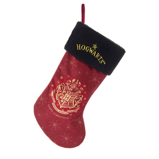 19"HARRY POTTR HOGWARTS SEAL STOCKING