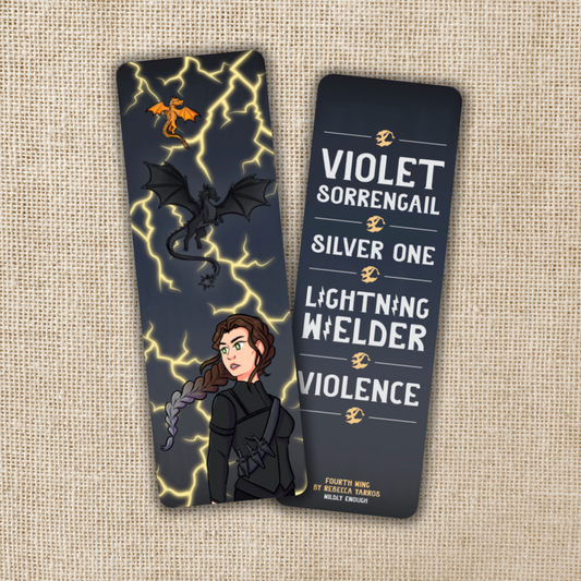 Wildly Enough - Violet Sorrengail Bookmark | Fourth Wing