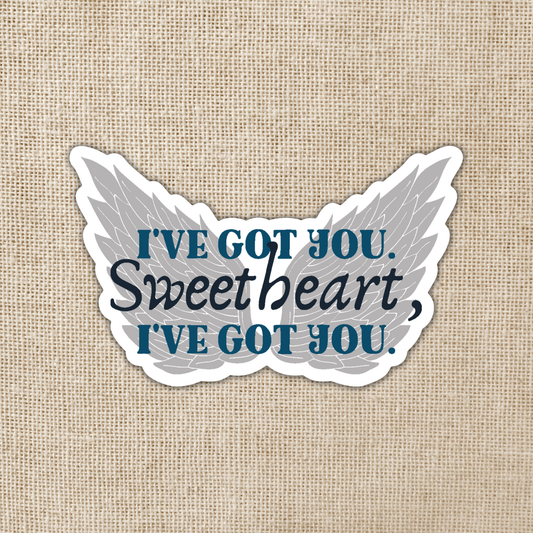 Wildly Enough - I've Got You Sweetheart Sticker | Crescent City