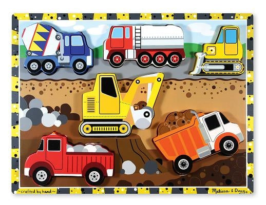 Construction Chunky Puzzle by Melissa & Doug