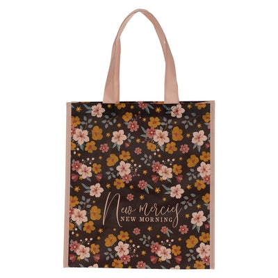 Christian Art Gifts Reusable Fashion Shopping Tote Bag for Women: His Mercies Are New Every Morning - Inspirational Faith-Based Durable Handbag for Gr by Christian Art Gifts